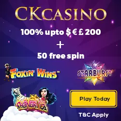 CK Casino Bonus And Review