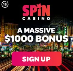 Spin Casino Banner - 250x250