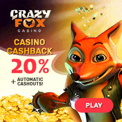 CrazyFox Casino Banner - 250x250