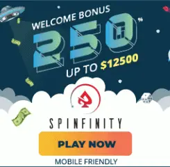 SpinFinity Casino Banner - 300x250