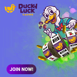 DuckyLuck Casino Banner - 250x250