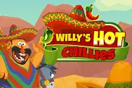 Willy’s Hot Chillies Video Slot Banner - freespinscasino.org