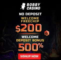 Bobby Casino Banner - 250x250