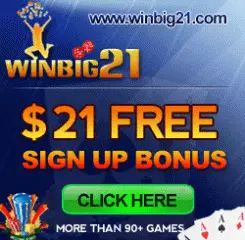 WinBig21 Casino Banner - 250x250