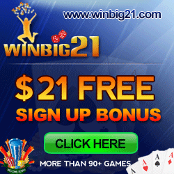 WinBig21 Casino Banner - 250x250