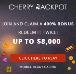 Cherry Jackpot Casino Banner - 250x250