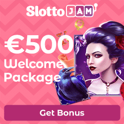 SlottoJam Casino Banner - 250x250