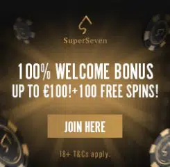 SuperSeven Casino Banner - 250x250