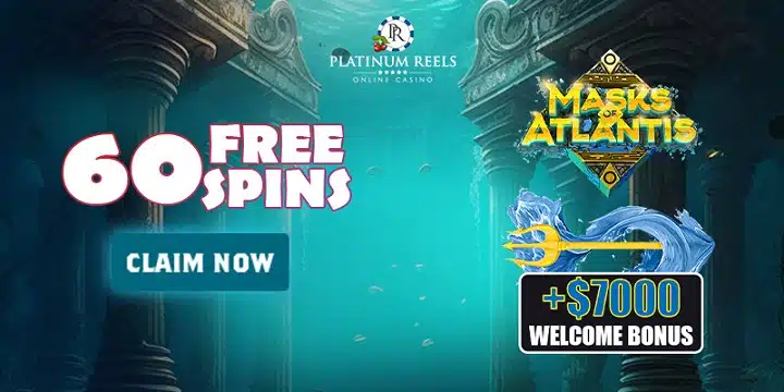Platinum Reels Casino - Masks of Atlantis