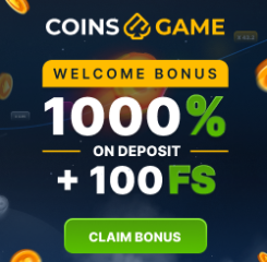 Coins Game Casino Banner - 250x250