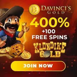 Da Vinci's  Casino Bonus And Review