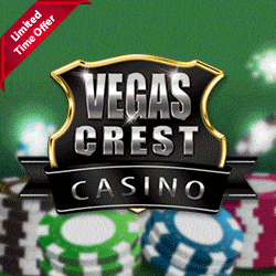 VegasCrest Casino Banner - 250x250