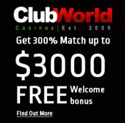 ClubWorld Casino Banner - 250x250