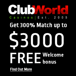 ClubWorld Casino Bonus And Review