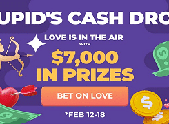VipSlots Casino - Cupid's Cash Drop
