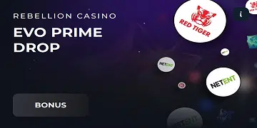 Rebellion Casino - Evo Prime Drop: 50,000EUR