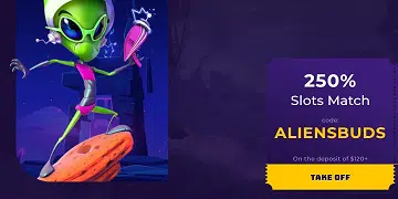 Supernova Casino - Alien Promo: 60 Free Spins